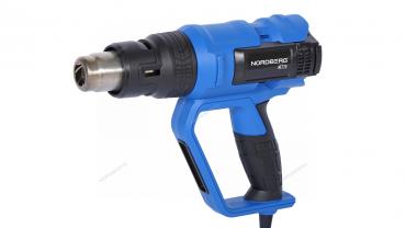 Фен с ЖК-экраном, 6 насадок, в кейсе, 50-650 °С, 2000 Вт Артикул: NE720