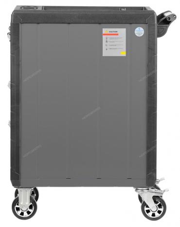 Тележка инструментальная, 7 выдвижных ящиков, с системой защиты от опрокидывания, серая Артикул: T7P(G)