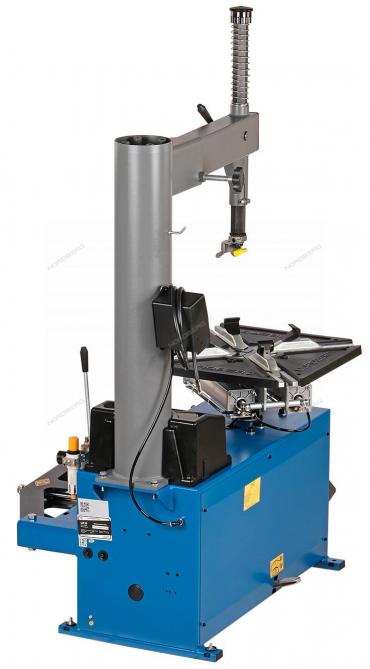Станок шиномонтажный полуавтомат, односкоростной, стол с накладками, 220 В, синий   4639,5ID(B) 220